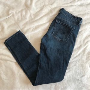 Avedon dark wash stretch skinny jean